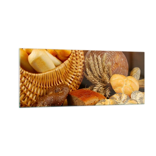 Impression sur verre - Image sur verre - On s'en est encore sorti - 100x40 cm