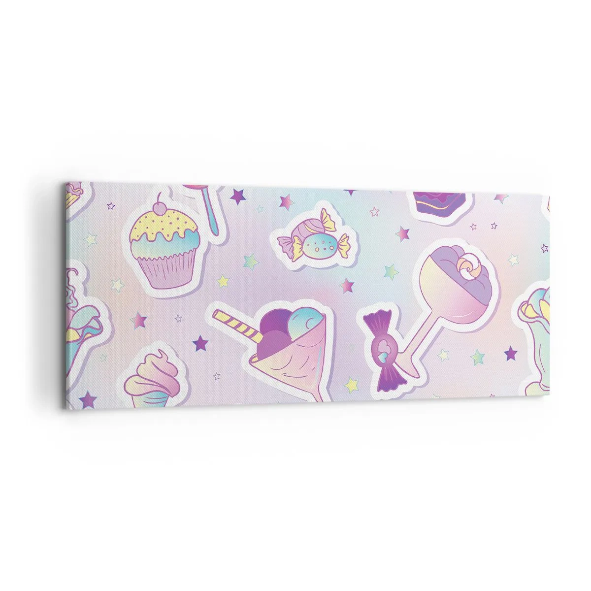 Impression sur toile - Image sur toile - Pour que tous les jours soit un anniversaire - 100x40 cm