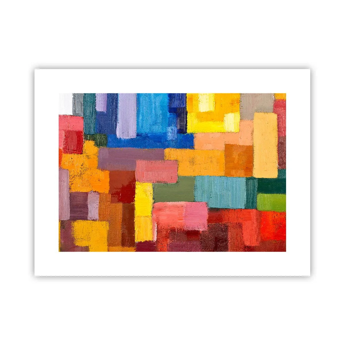 Affiche - Poster - Chacun est différent, tout est coloré - 40x30 cm