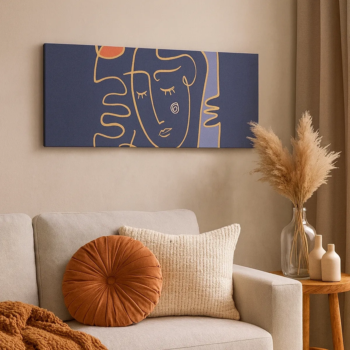 Impression sur toile - Image sur toile - En réflexion - 30x30 cm