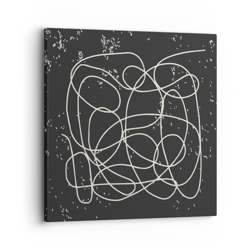 Impression sur toile - Image sur toile - Errance des pensées - 30x30 cm