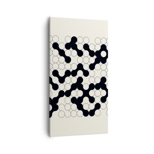 Impression sur toile - Image sur toile - Jeu chinois – variation - 55x100 cm