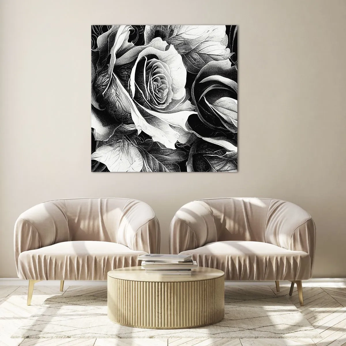 Impression sur verre - Image sur verre - Toujours une reine - 50x50 cm