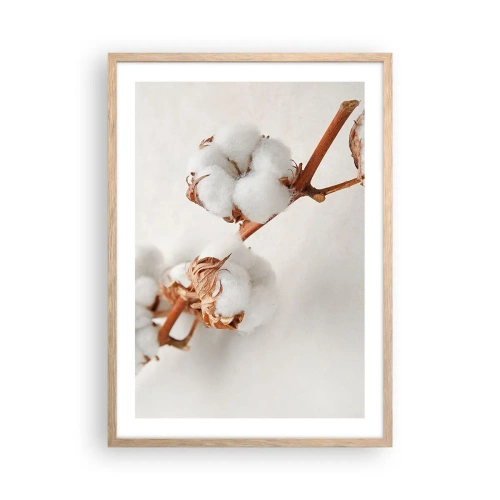 Affiche dans un chêne clair - Poster - Seulement caliner - 50x70 cm