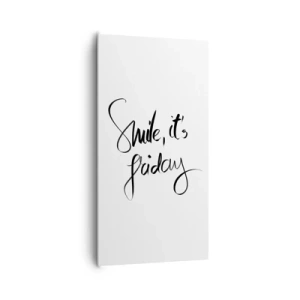 Impression sur toile - Image sur toile - Joie réelle - 65x120 cm