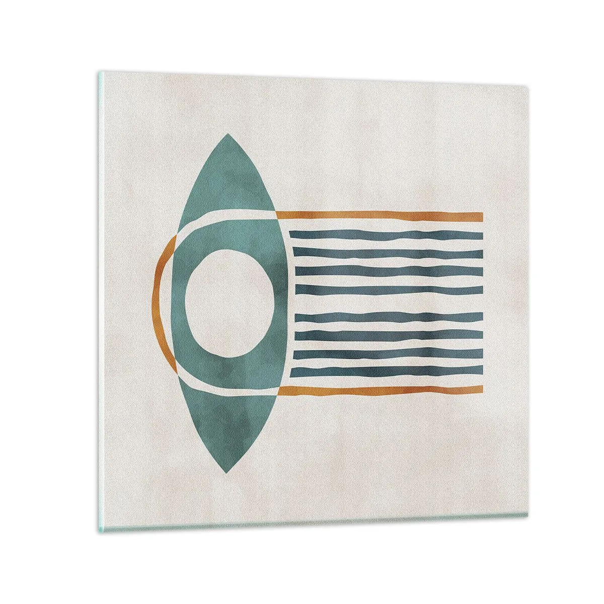 Impression sur verre - Image sur verre - Signes et rituels - 30x30 cm