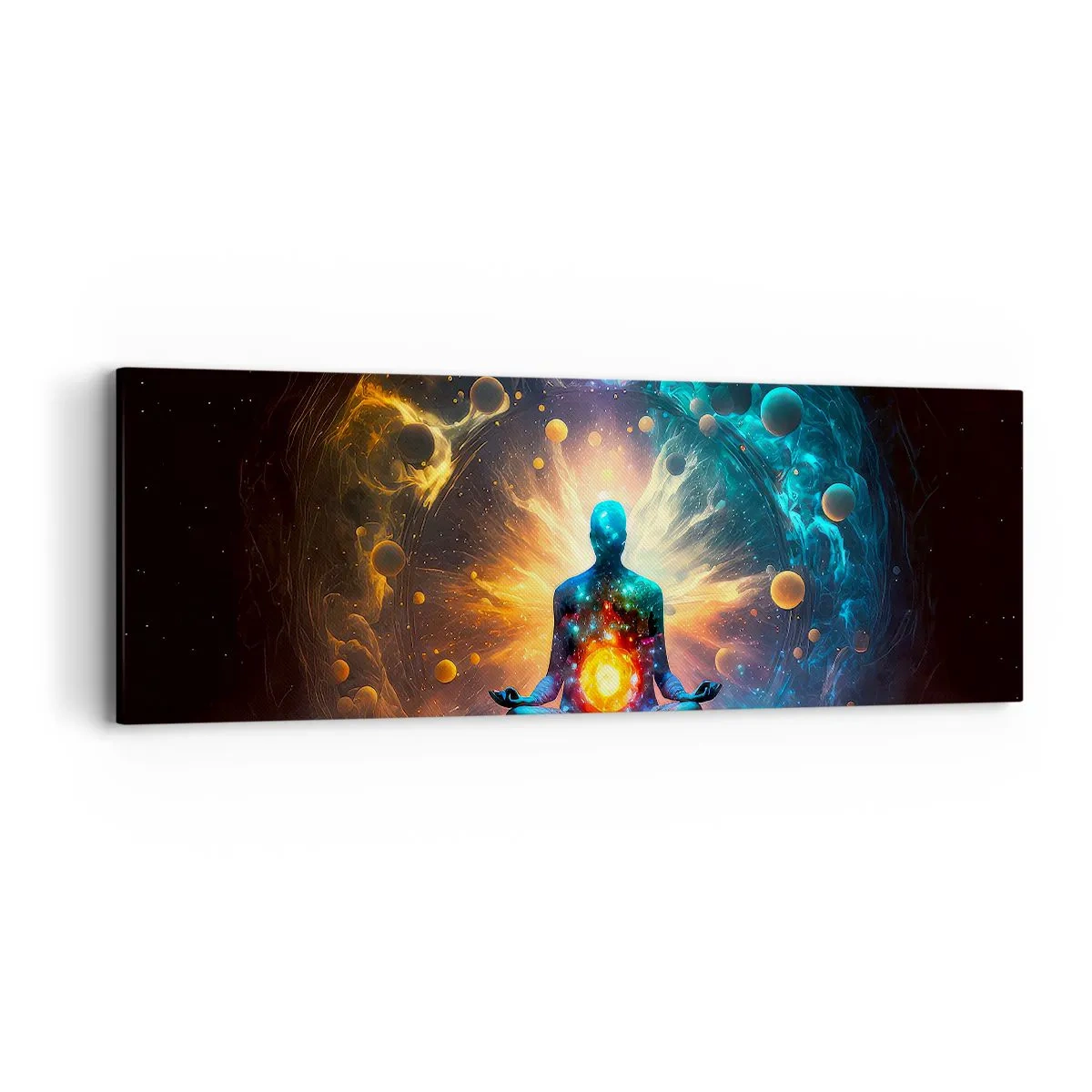 Impression sur toile - Image sur toile - Paix cosmique - 90x30 cm