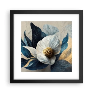 Affiche dans un cadre noir - Poster - Il a un coeur d'or - 30x30 cm