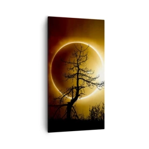 Impression sur toile - Image sur toile - Éclipse totale - 55x100 cm