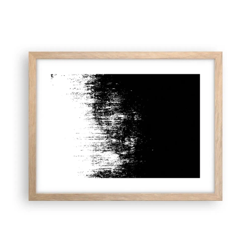 Affiche dans un chêne clair - Poster - Et le gagnant est ... - 40x30 cm