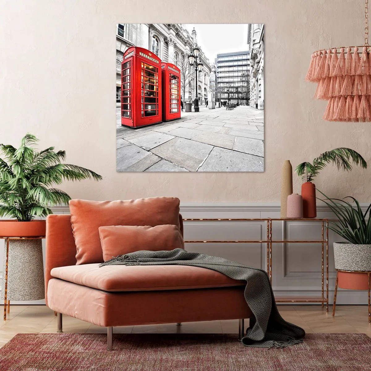 Impression sur toile - Image sur toile - Welcome to London - 40x40 cm