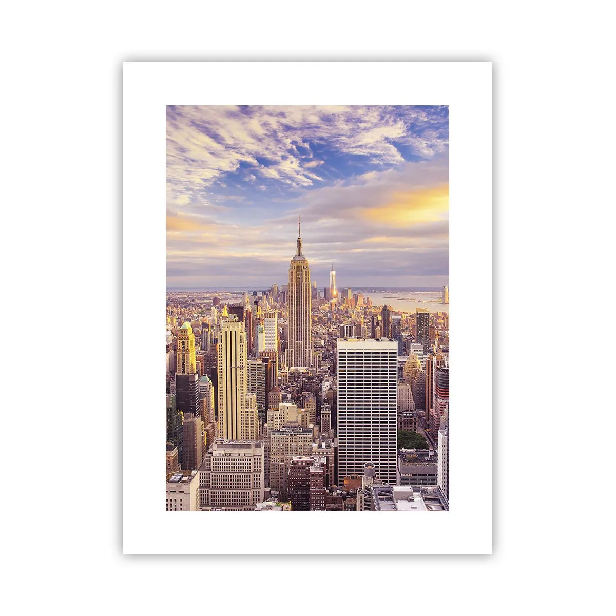 Affiche - Poster - Atteindre les nuages ​​eux-mêmes - 30x40 cm