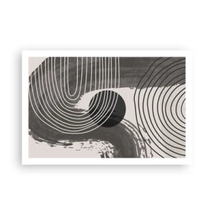 Affiche - Poster - L'ovale gagne - 91x61 cm