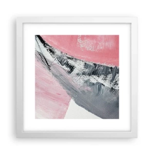 Affiche dans un cadre blanc - Poster - Composition assortie - 30x30 cm