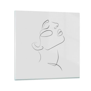 Impression sur verre - Image sur verre - Méandre du rêve - 60x60 cm