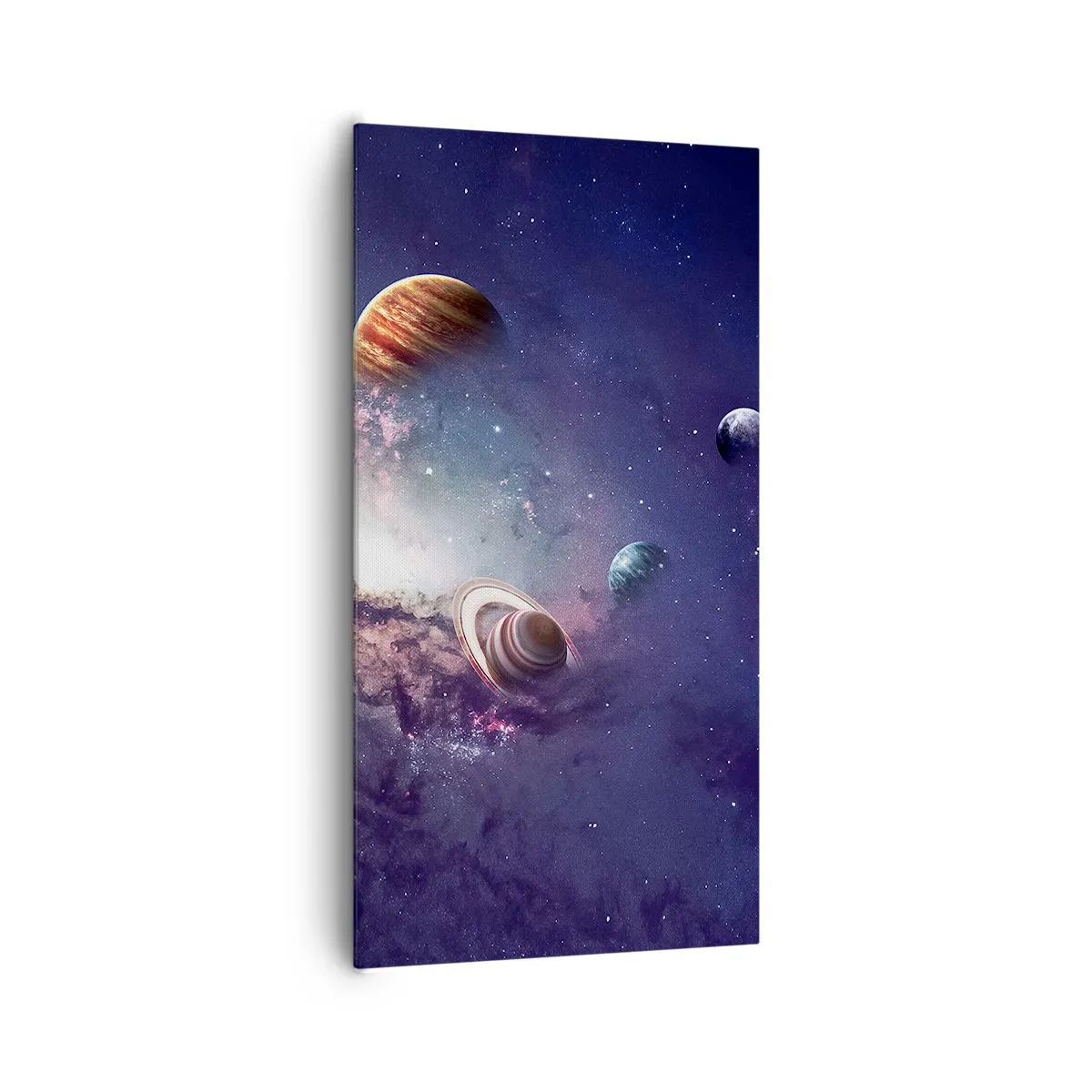 Impression sur toile - Image sur toile - Système de danse solaire - 65x120 cm