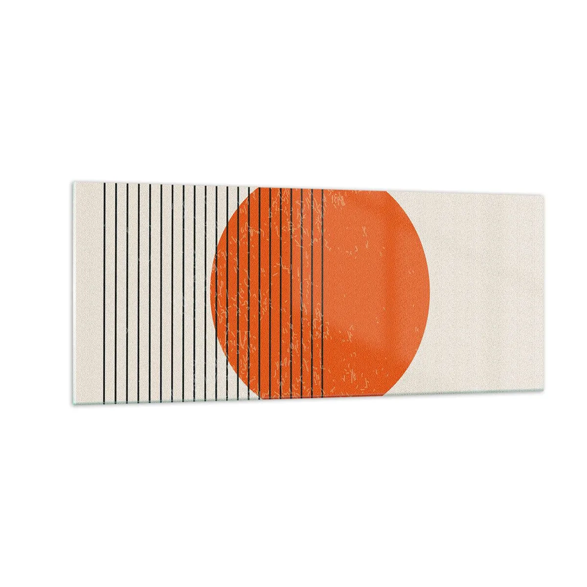 Impression sur verre - Image sur verre - Toujours le soleil - 100x40 cm