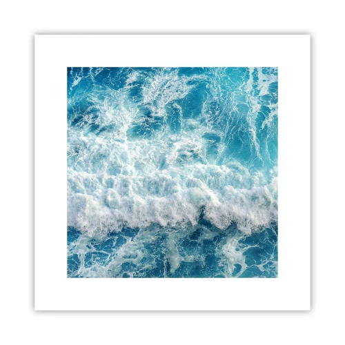 Affiche - Poster - Joyeusement et en sautant - 30x30 cm