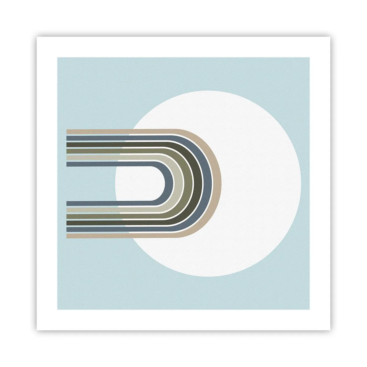 Affiche - Poster - Attraction irrésistible - 50x50 cm