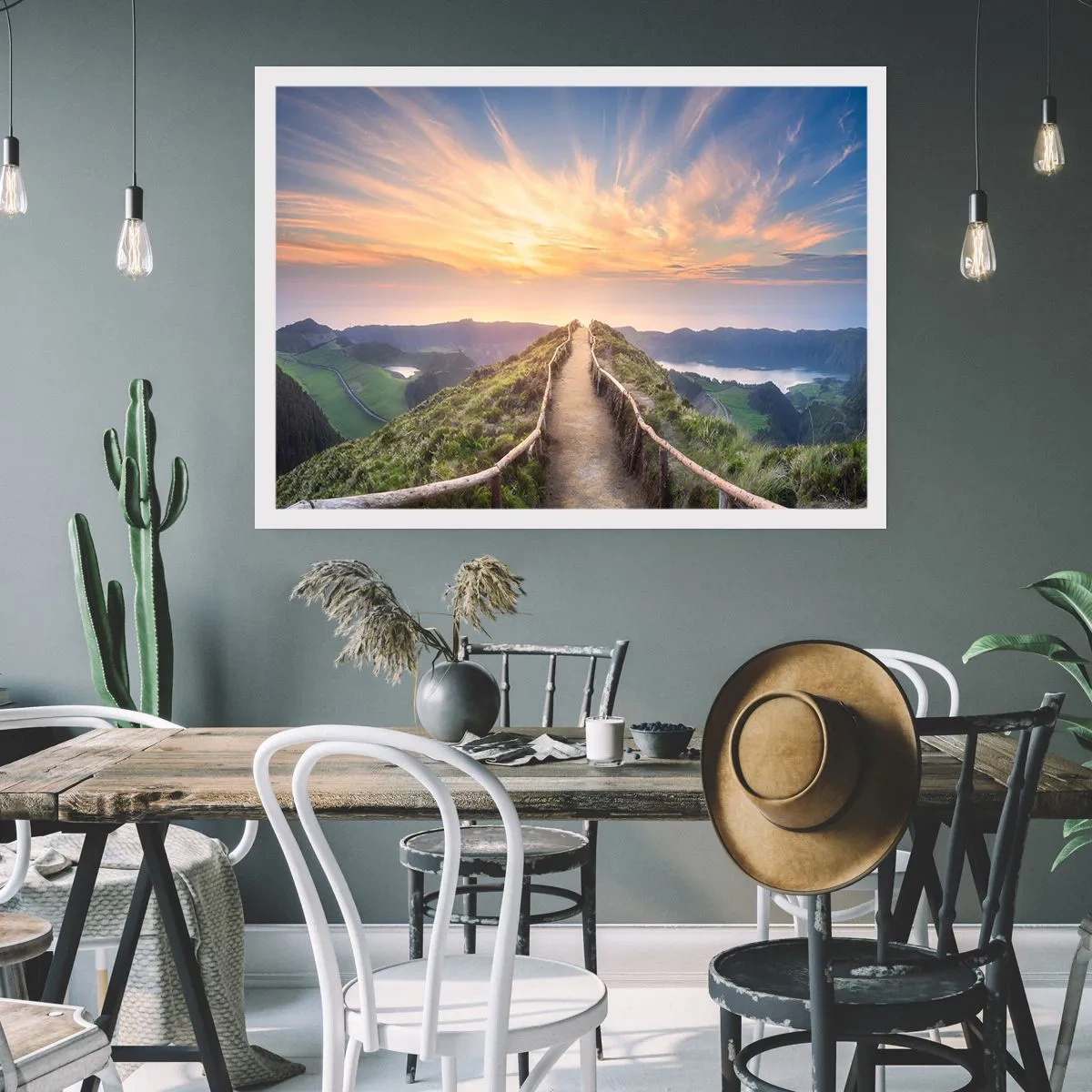 Affiche - Poster - Proche du ciel - 50x40 cm