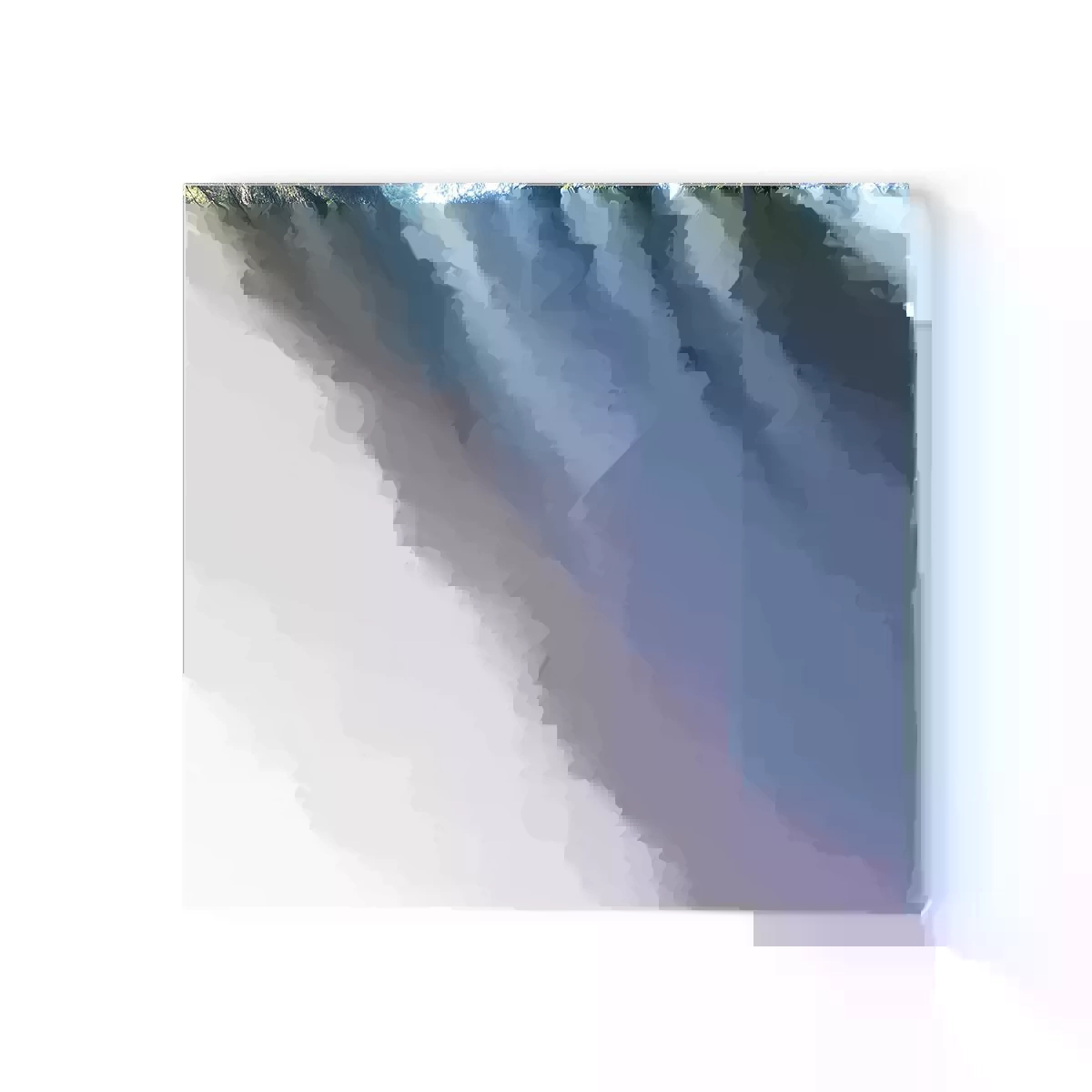 Horloge murale - Pendule murale - Rayonnant le matin - 30x30 cm