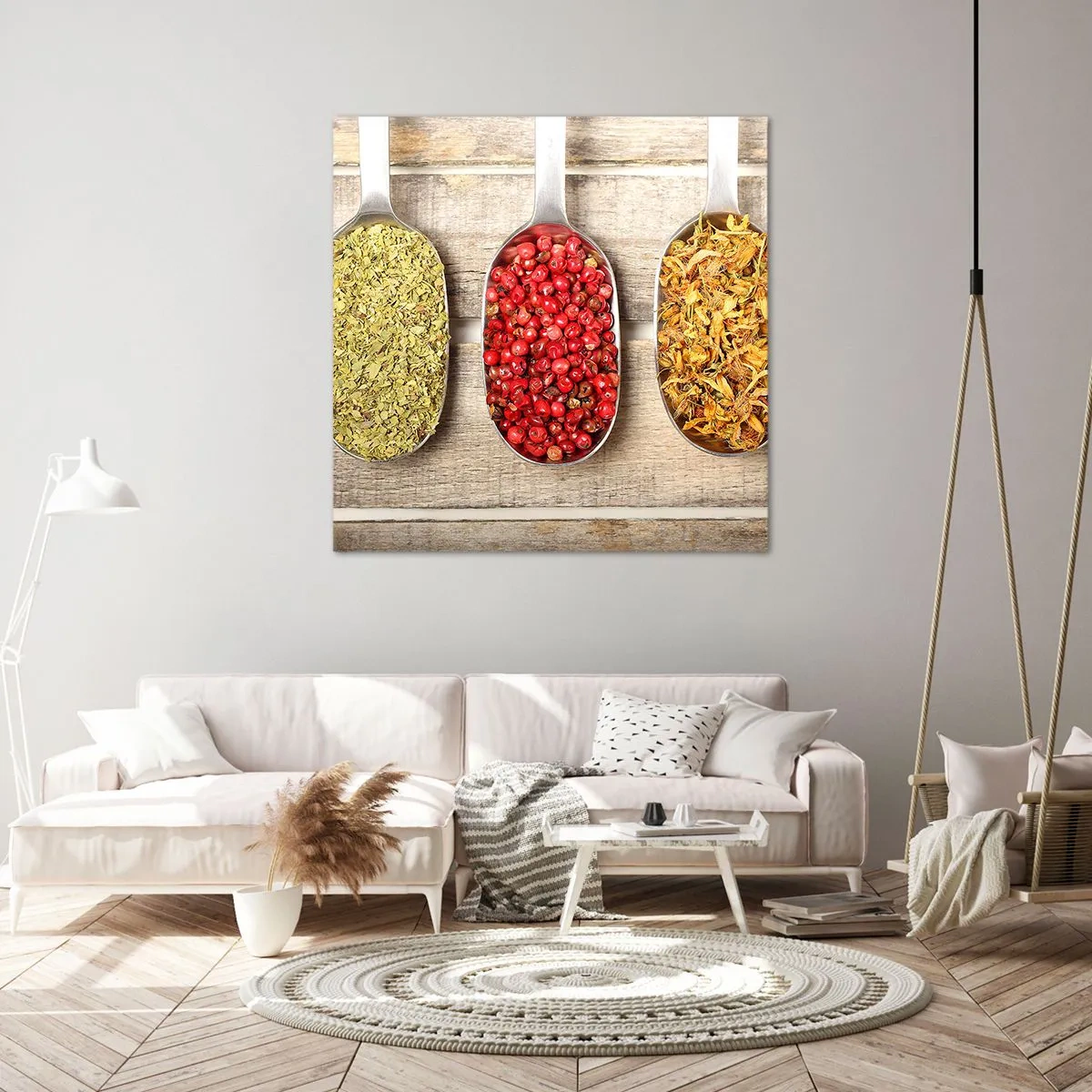 Impression sur toile - Image sur toile - Magie de la cuisine - 60x60 cm
