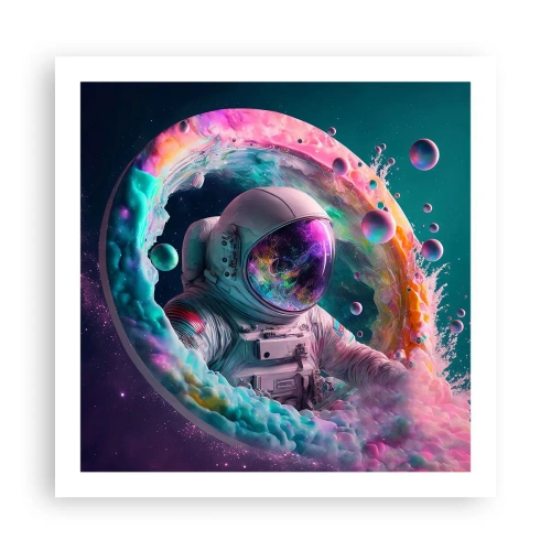 Affiche - Poster - porte des étoiles - 60x60 cm