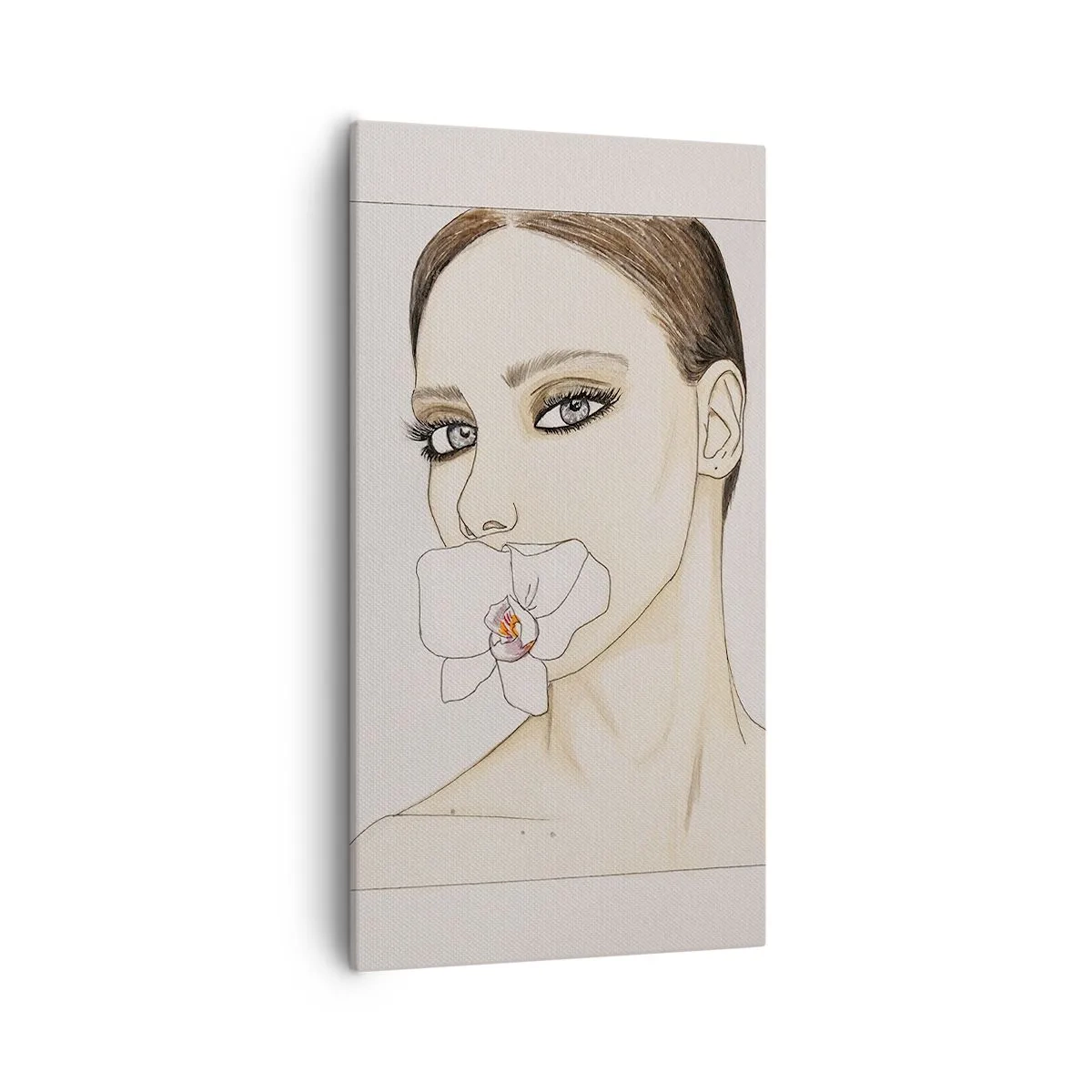 Impression sur toile - Image sur toile - Symbole de l'élégance et de la beauté - 55x100 cm