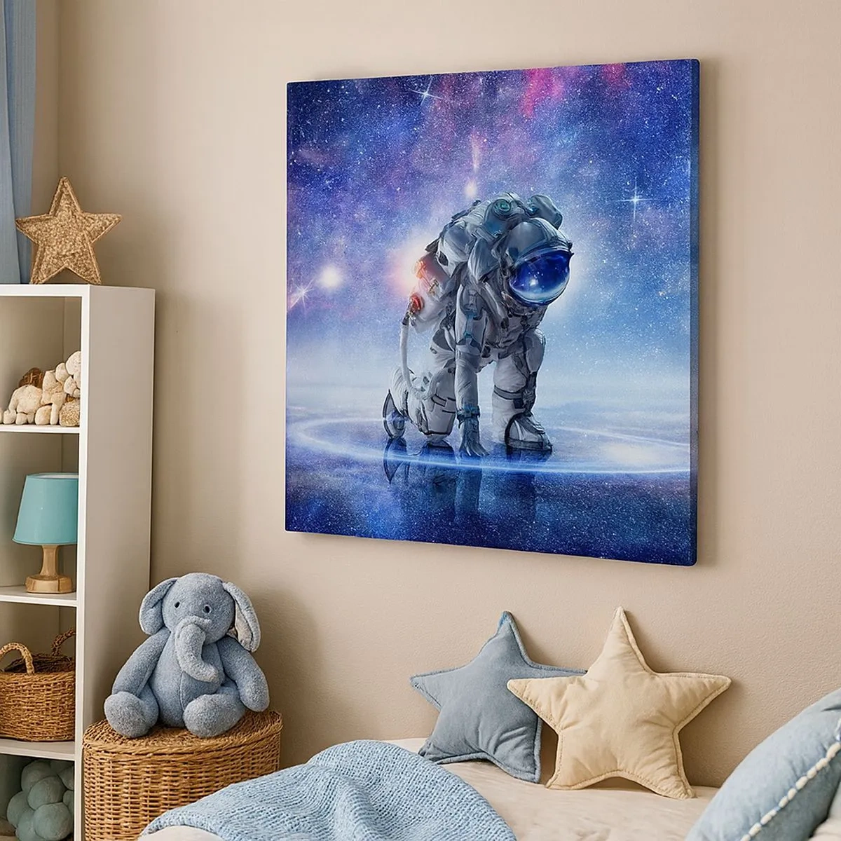 Impression sur toile - Image sur toile - Le ciel étoilé au dessus de moi - 30x30 cm