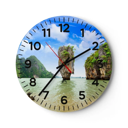 Horloge murale - Pendule murale - Merveilles rocheuses de la nature - 40x40 cm