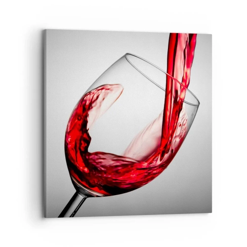 Impression sur toile - Image sur toile - Nuance - mouvement - son - 70x70 cm