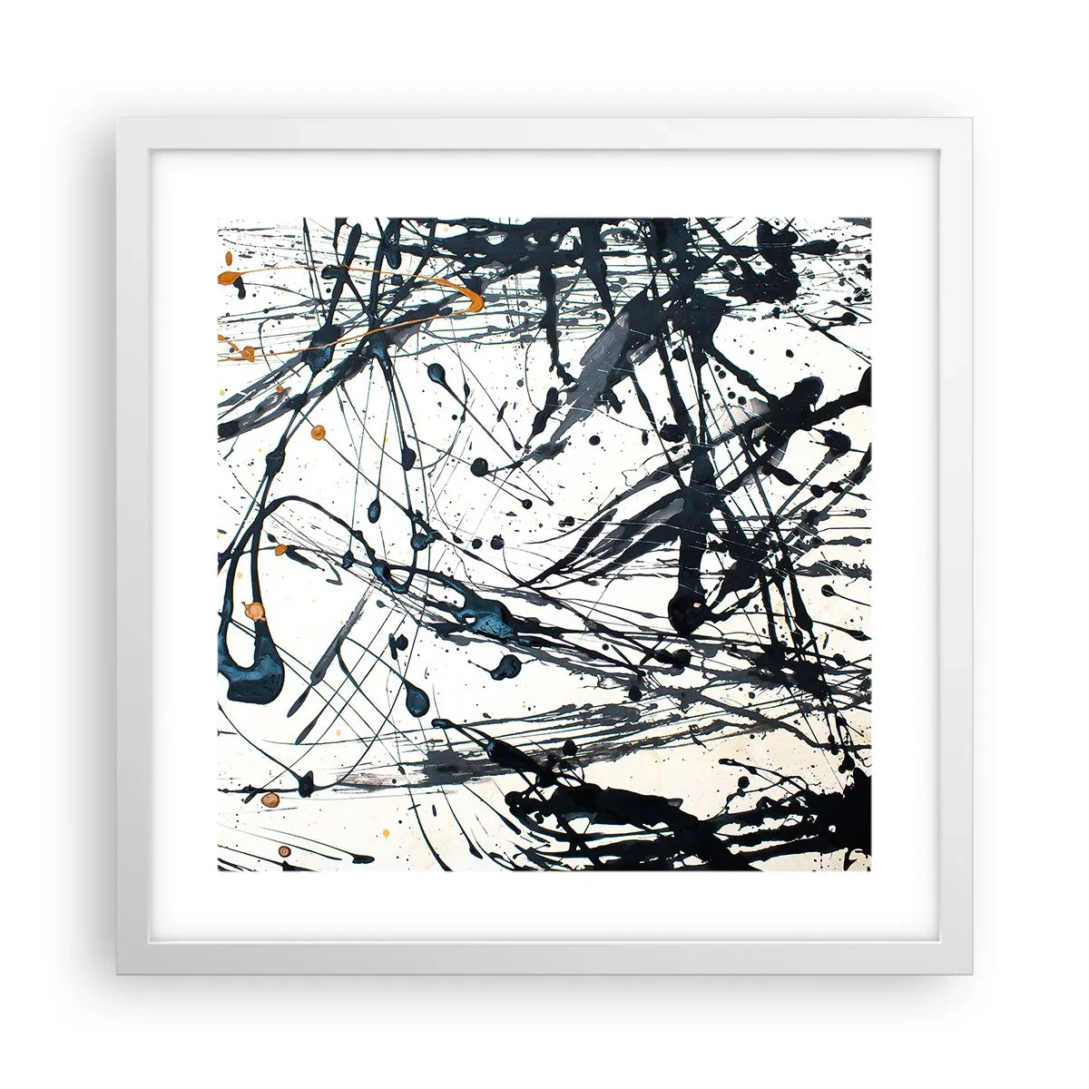 Affiche dans un cadre blanc - Poster - Ca a du sens ou ça n'en a pas ? - 40x40 cm