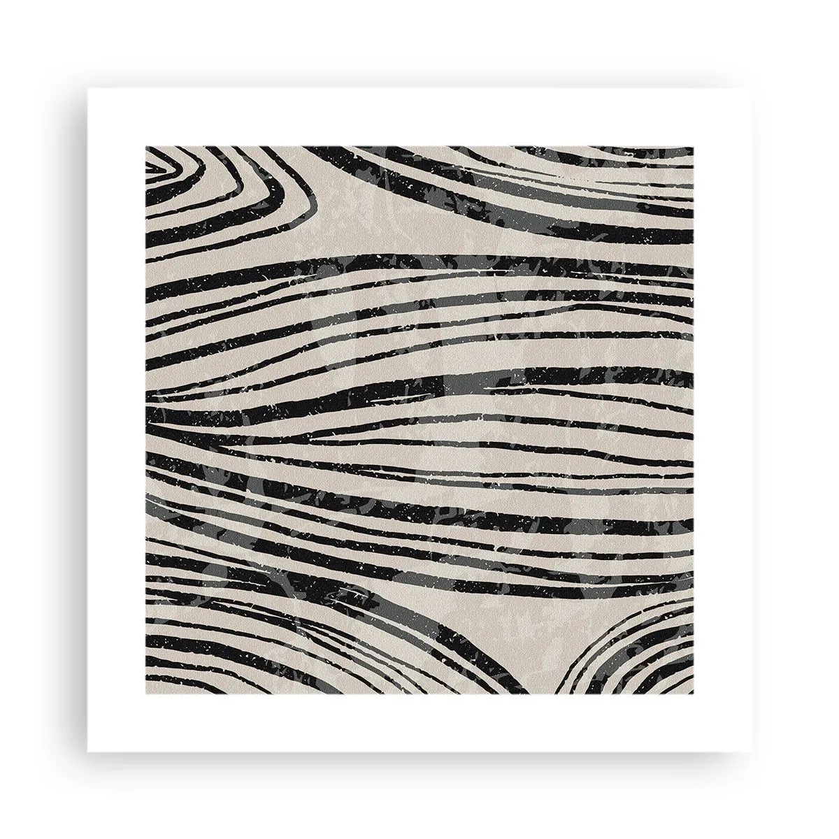 Affiche - Poster - Ligne de marécage - 40x40 cm