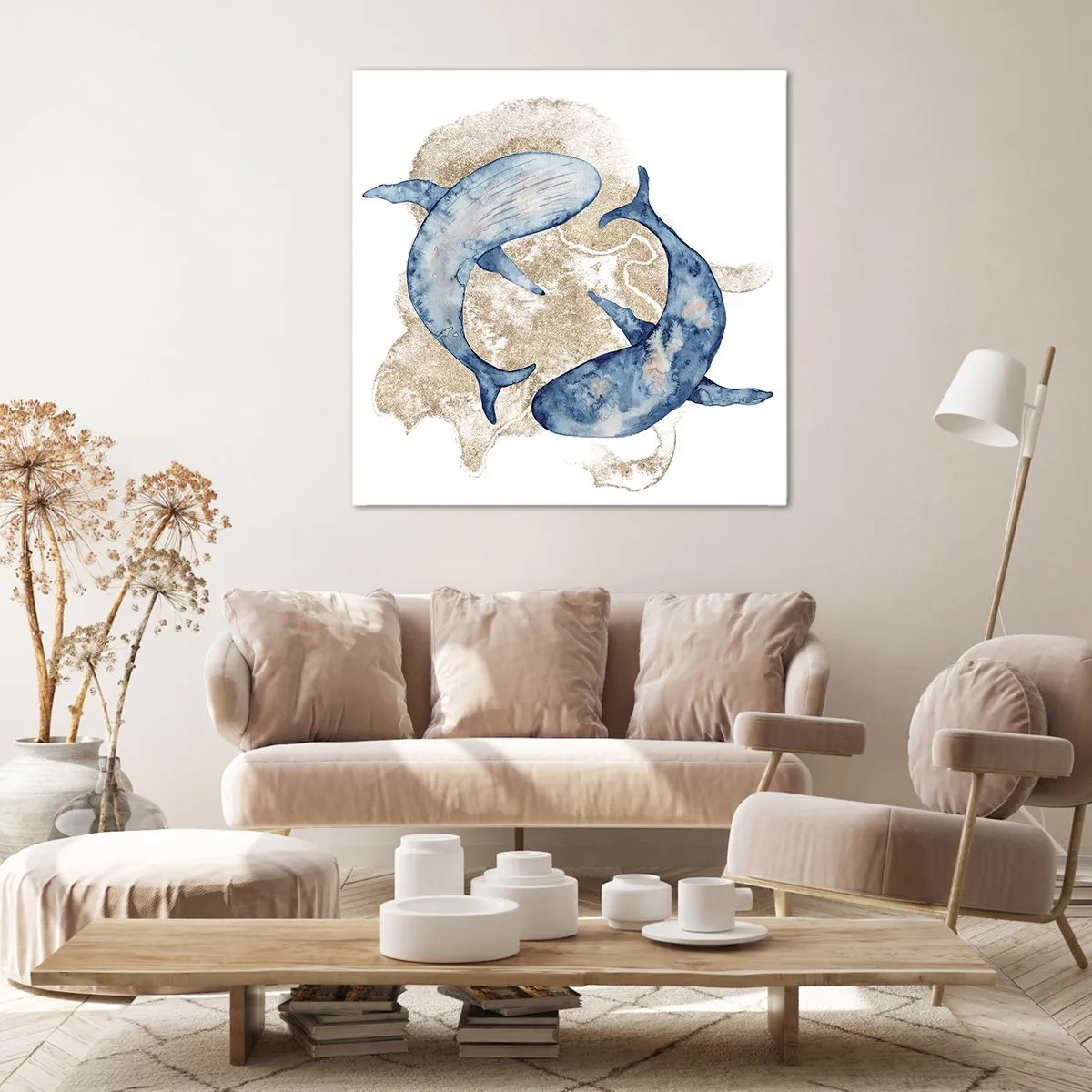 Impression sur toile - Image sur toile - Amis ou amoureux? - 50x50 cm