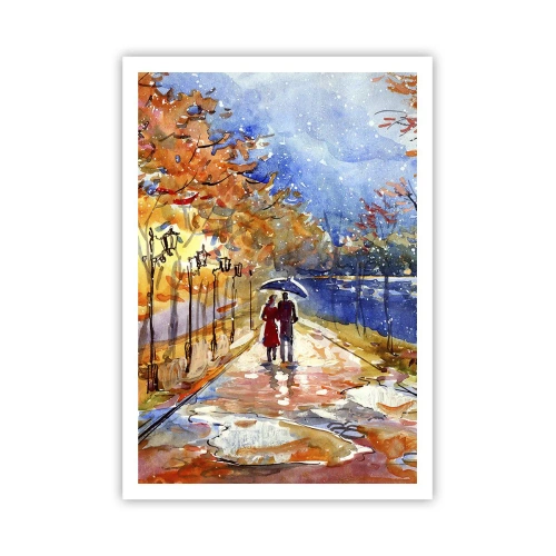 Affiche - Poster - Ensemble jusqu'au bout du temps - 70x100 cm