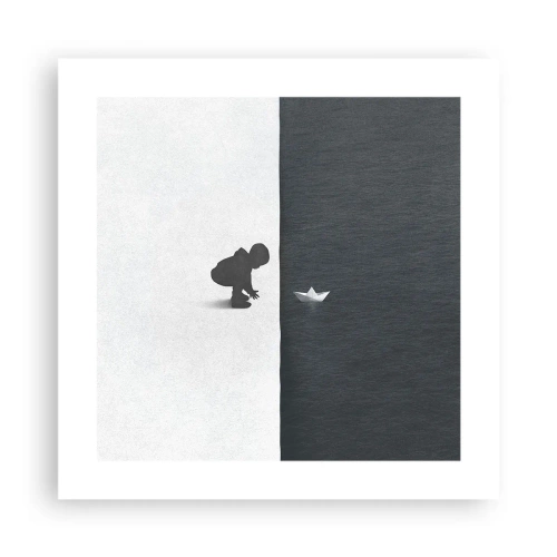 Affiche - Poster - Grande expédition - 40x40 cm