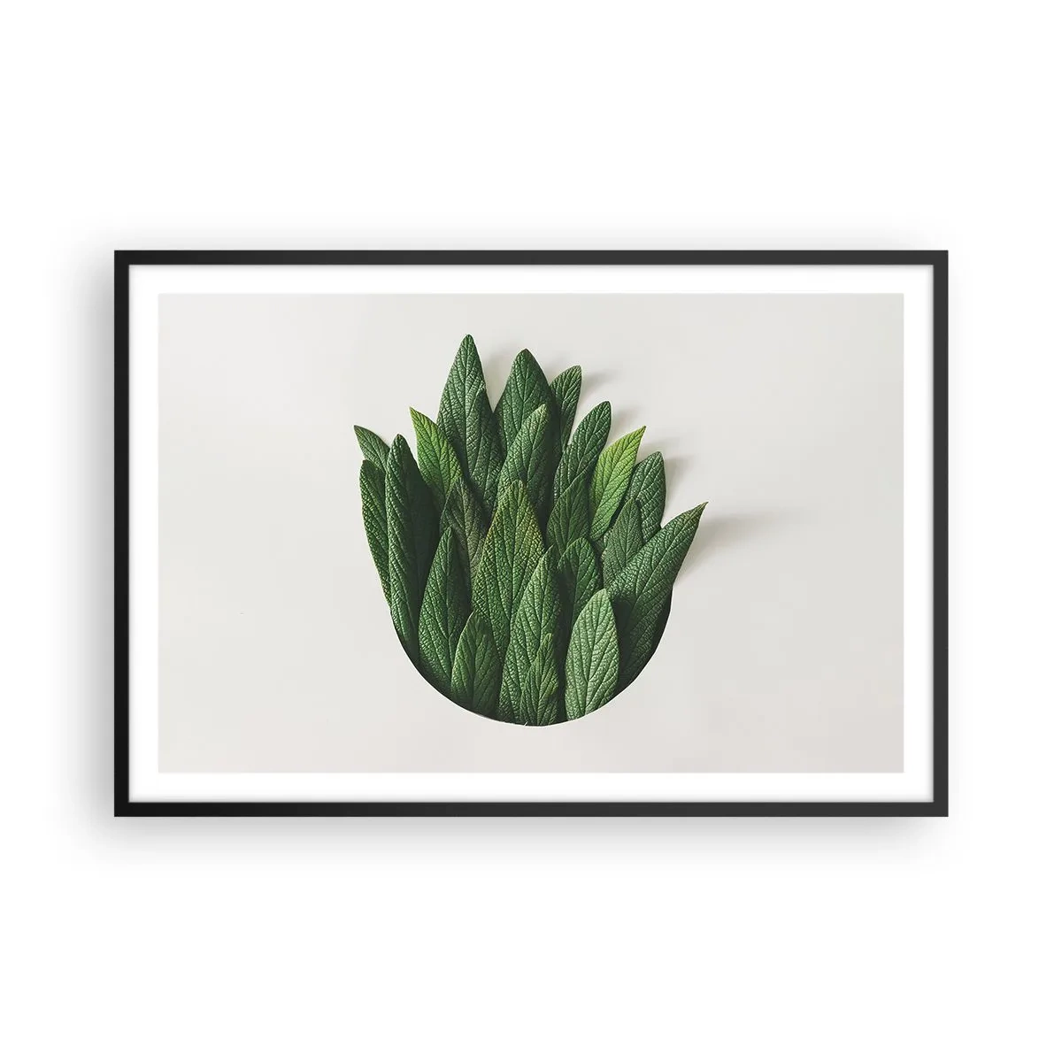 Affiche dans un cadre noir - Poster - Curiosité sans retenue - 91x61 cm