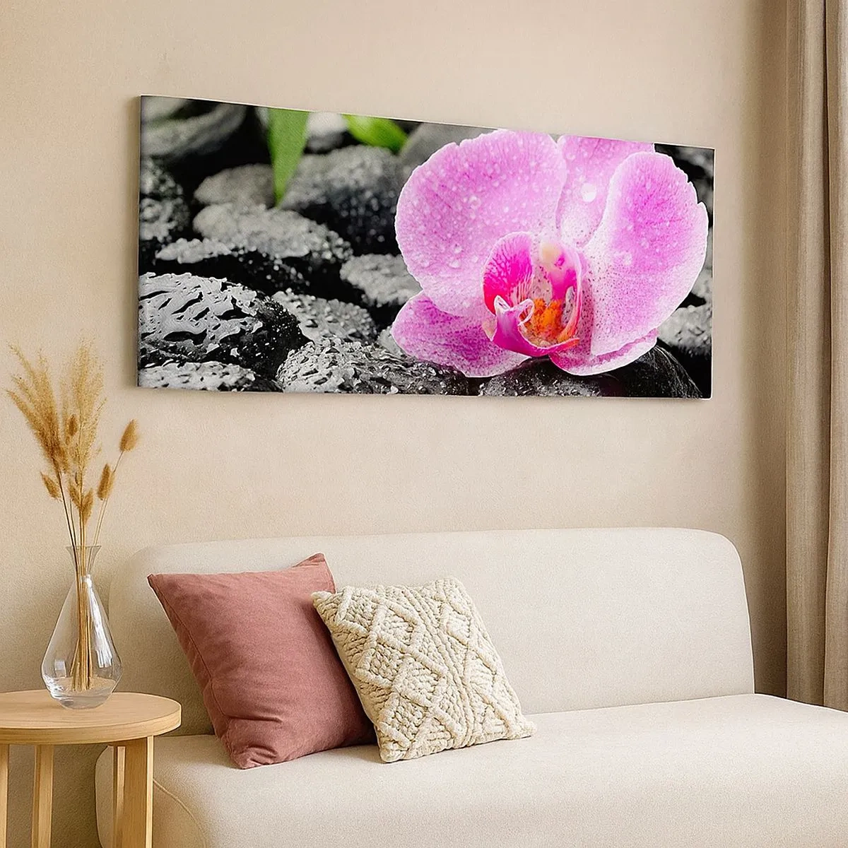 Impression sur toile - Image sur toile - Comme un coeur ouvert - 100x40 cm