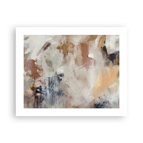 Affiche - Poster - Abstraction brumeuse - 50x40 cm