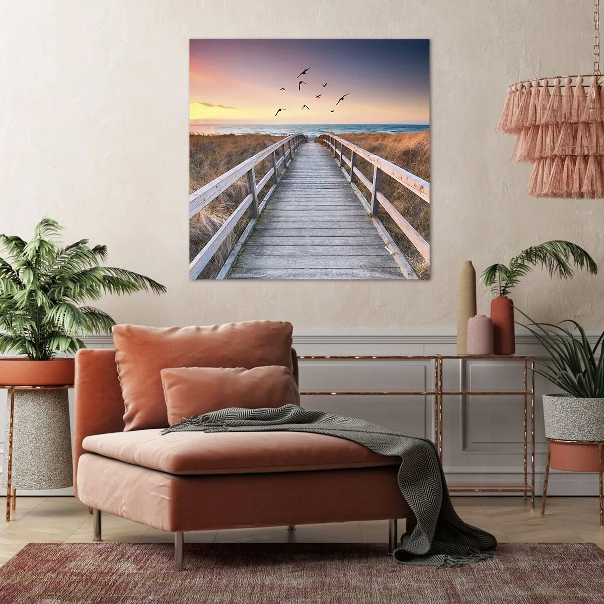 Impression sur toile - Image sur toile - Envol des espaces - 70x70 cm