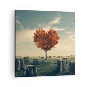 Impression sur toile - Image sur toile - Il y a toujours de l'espoir - 50x50 cm