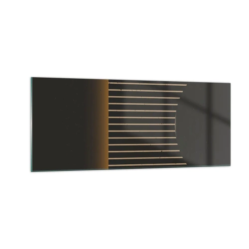 Impression sur verre - Image sur verre - Explorez les ténèbres - 100x40 cm