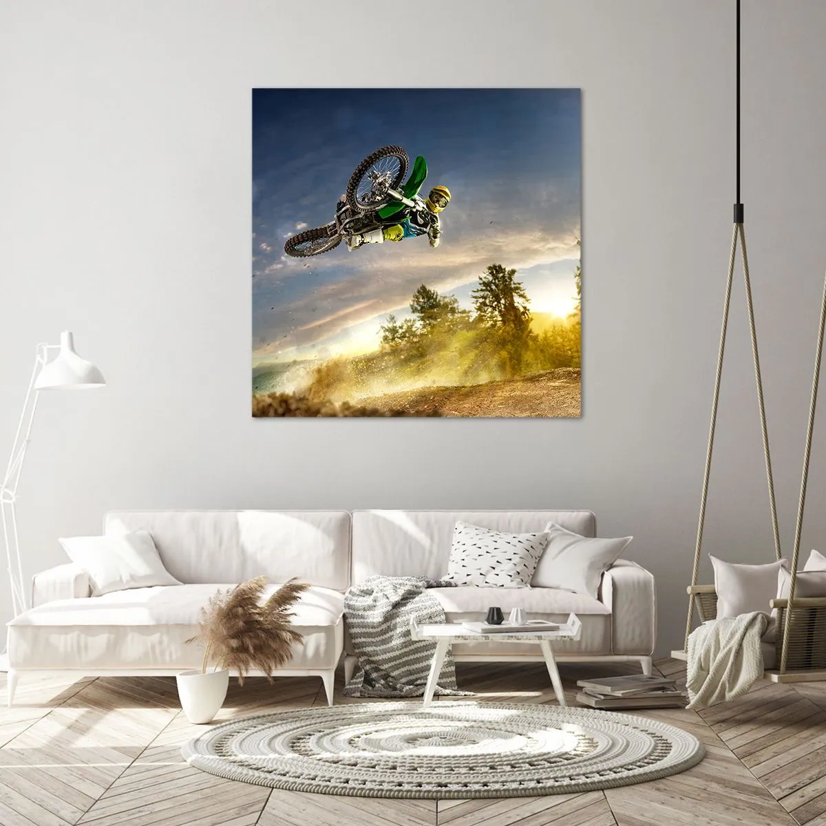 Impression sur toile - Image sur toile - Activez les émotions ! - 70x70 cm