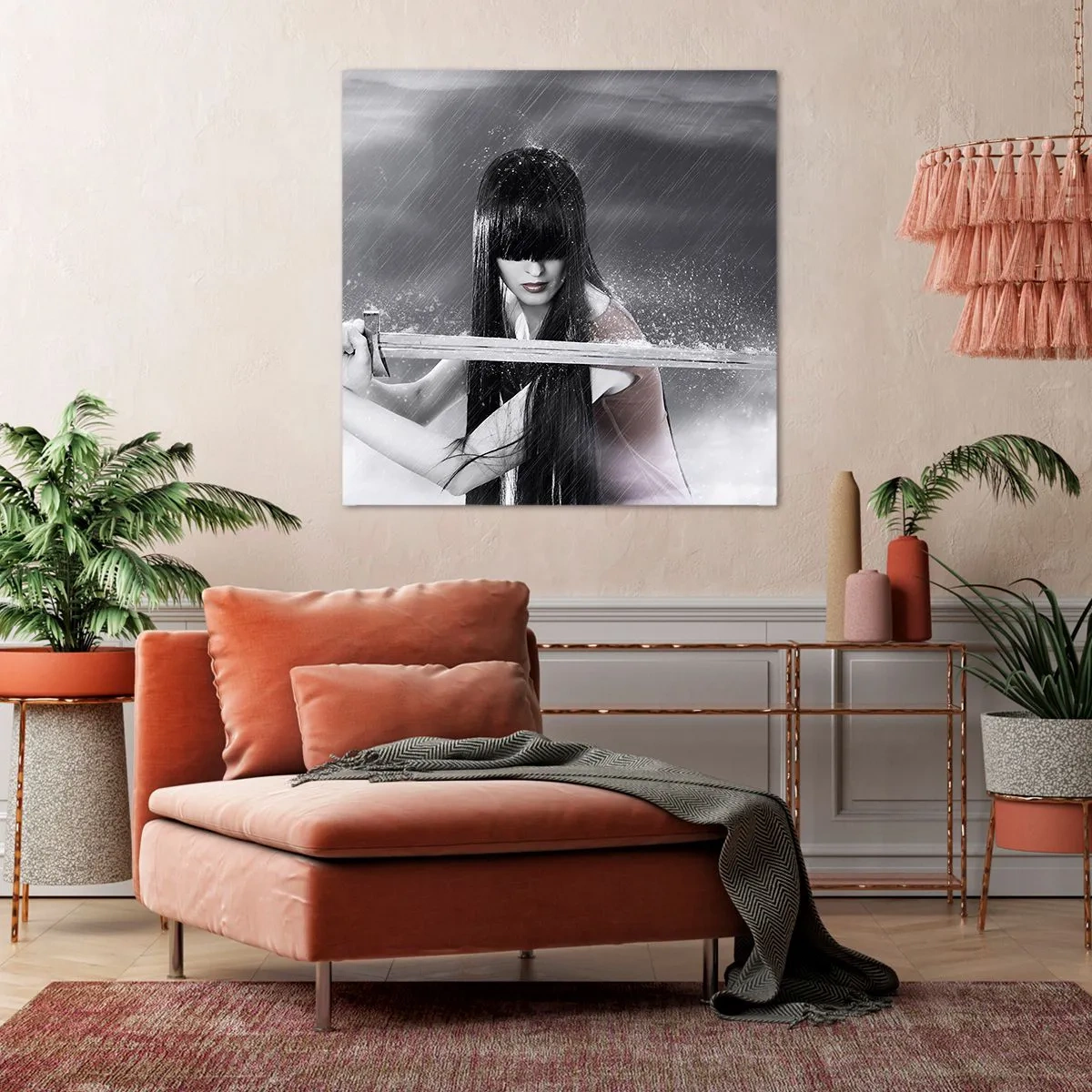 Impression sur toile - Image sur toile - Belle et dangereuse - 60x60 cm