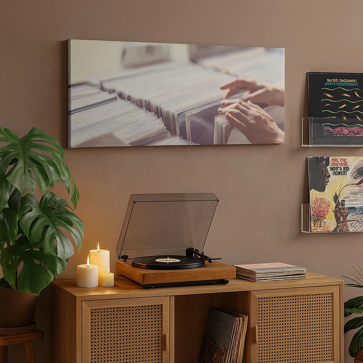 Impression sur toile - Image sur toile - A la recherche d'émotions - 100x40 cm