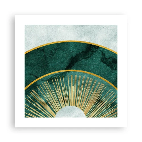 Affiche - Poster - Un autre système solaire - 40x40 cm