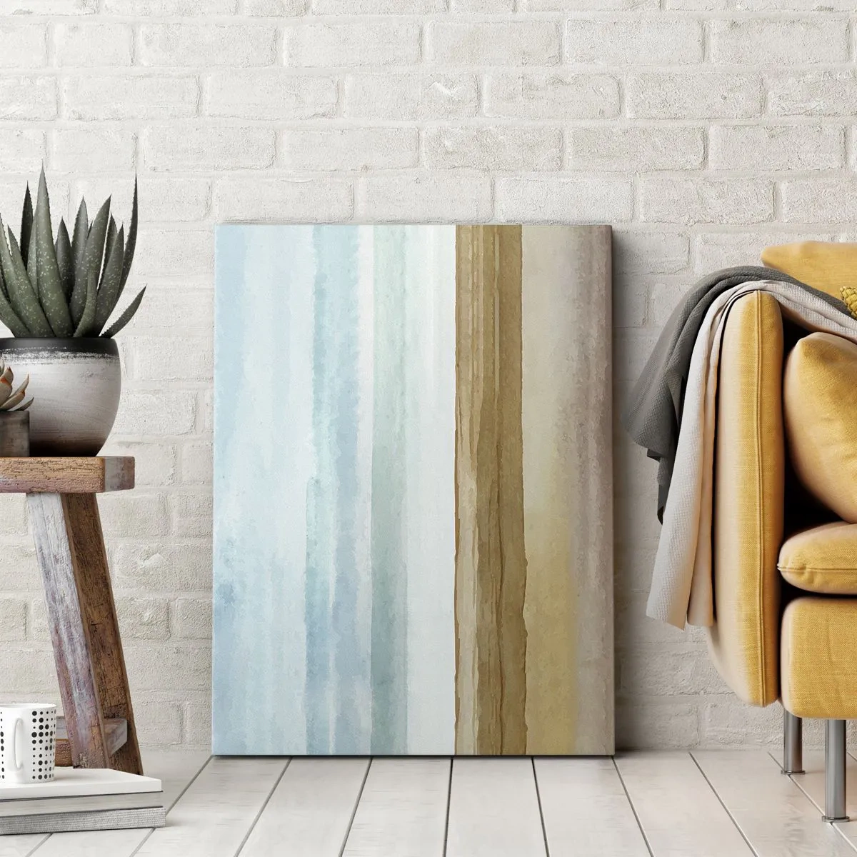 Impression sur toile - Image sur toile - Réconfort - 55x100 cm