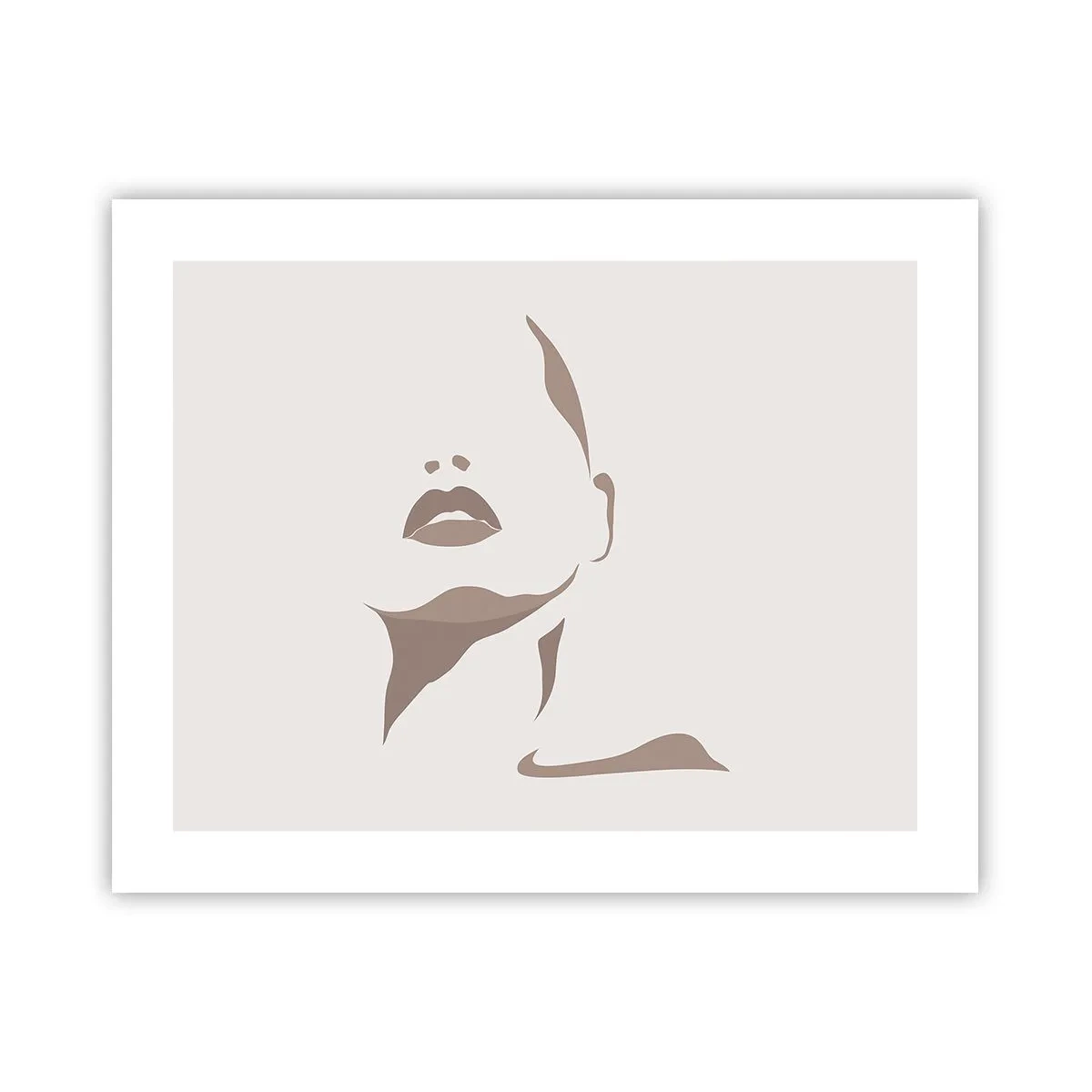 Affiche - Poster - Fait de lumière et d'ombre - 50x40 cm