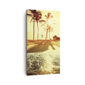 Impression sur toile - Image sur toile - Après-midi californien - 45x80 cm