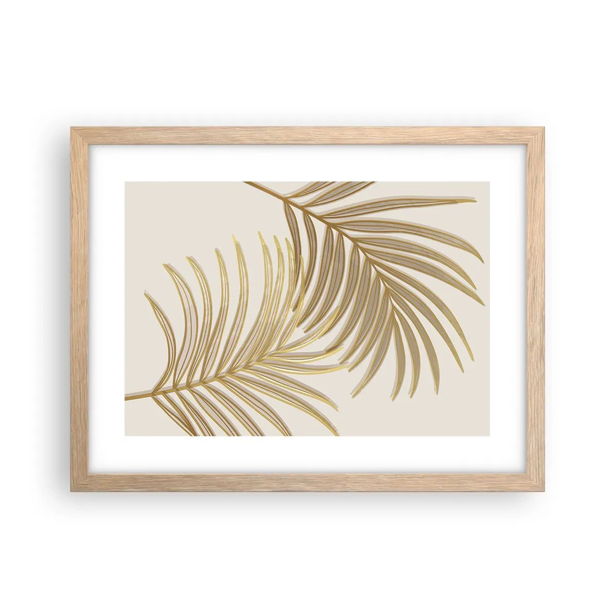 Affiche dans un chêne clair - Poster - Palme d'or! - 40x30 cm